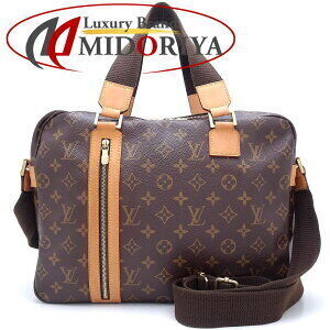 Louis Vuitton Monogram Sac Bosphore Shoulder Bag Brown